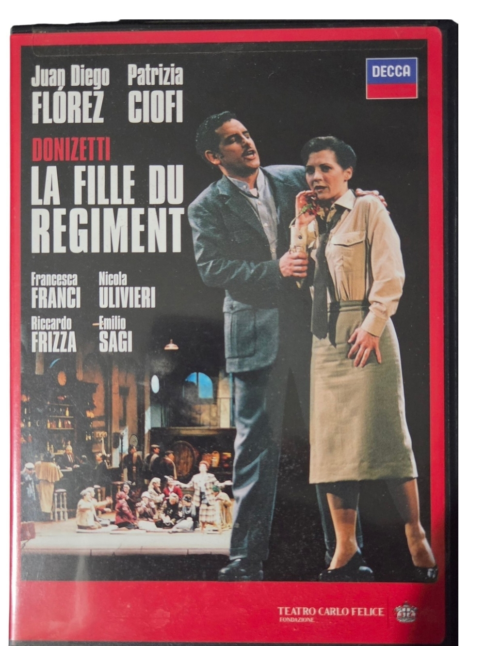 ​Donizetti: La Fille du Régiment 2-Disk DVD Set – Decca Opera – Juan Diego Flóre